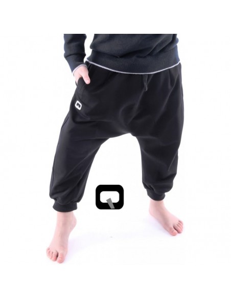 Zwarte Qaba'il-Unit-saroual voor kinderen