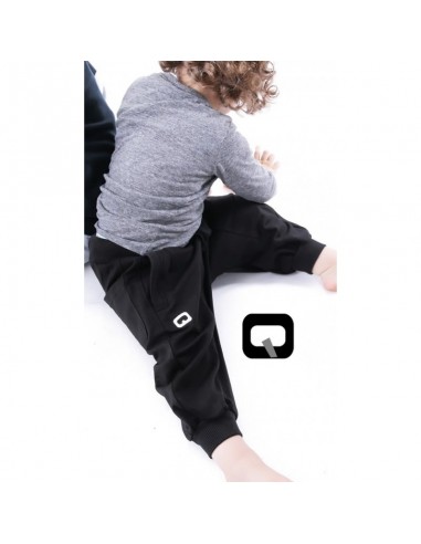 Zwarte Qaba'il-Unit-saroual voor kinderen