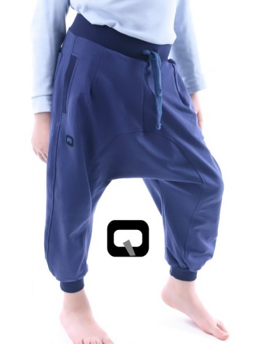 saroual qaba'il kind indigo blauw