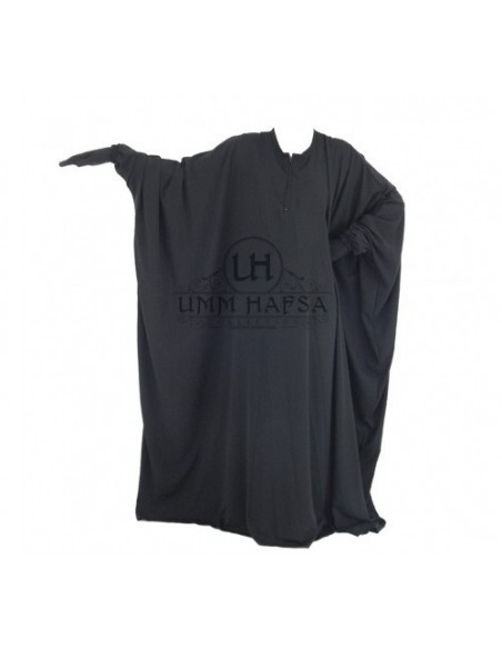 abaya umm hafsa vlinder zwart