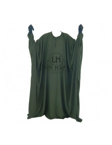 abaya umm hafsa vlinder kaki