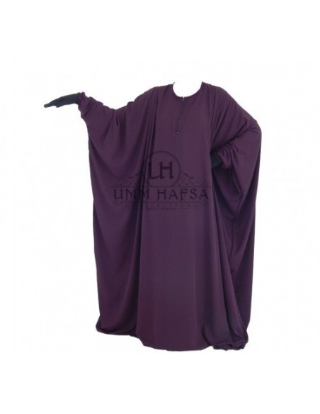 abaya umm hafsa papillon prune