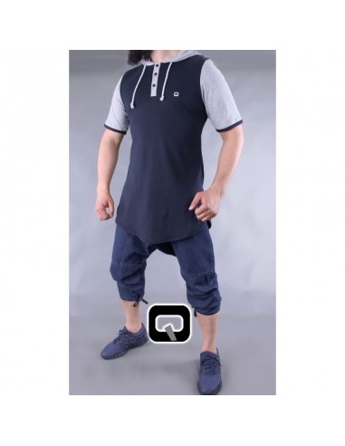 QABA'IL BLAUW T-SHIRT