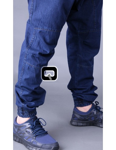 Saroual Qaba'il Jean Volgende Ruw Blauw