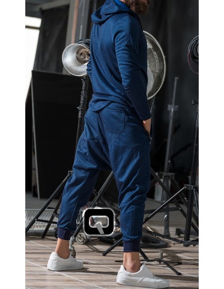 Qaba'il Onyx Indigo blauwe set