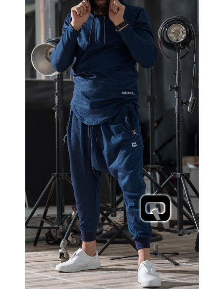 Qaba'il Onyx Indigo blauwe set