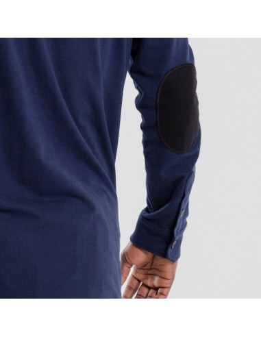 DC jeans Lange Mouw Polo Navy 2018