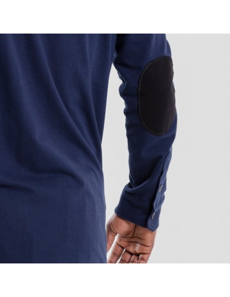 DC jeans Lange Mouw Polo Navy 2018