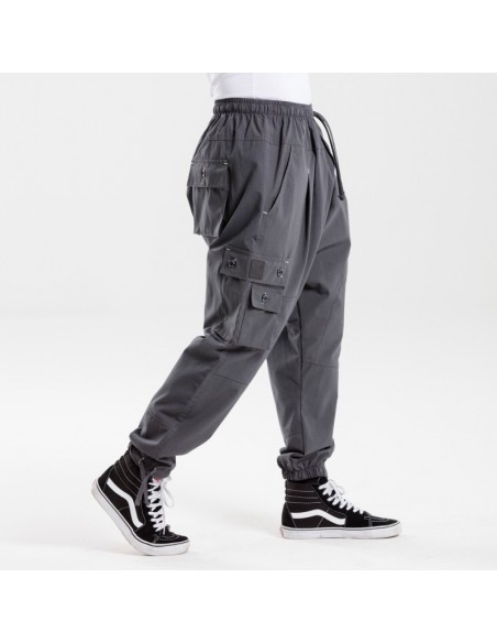 DC Jeans Strijd Gewone Pasvorm Saroual Houtskool Grijs 2018