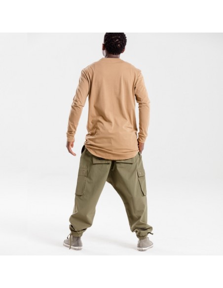 DC Jeans Wedstrijd Pasvorm Saroual Khaki 2018