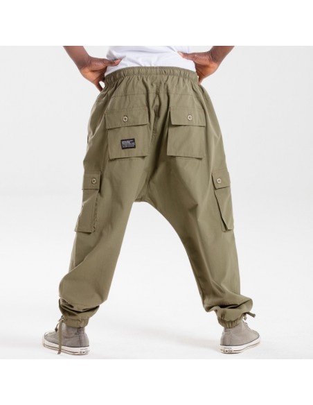 DC Jeans Wedstrijd Pasvorm Saroual Khaki 2018