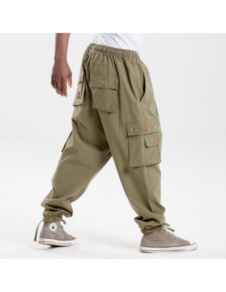 DC Jeans Wedstrijd Pasvorm Saroual Khaki 2018