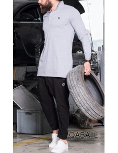 Qaba'il Long Polo Light Grey