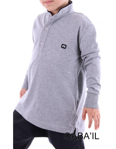 Qaba'il Child Polo Grey