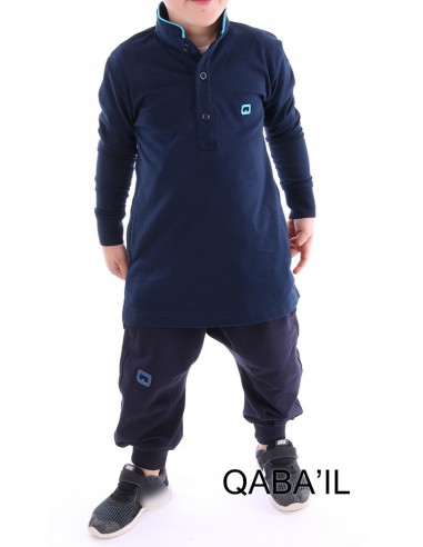 Polo Qaba'il Kind Nachtblau