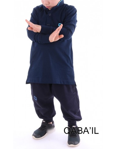 Polo Qaba'il Kind Nachtblau