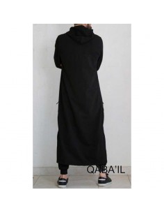 Qamis qaba'il athletic schwarz 2