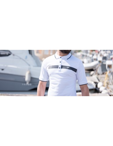 Wit poloshirt - Qabail