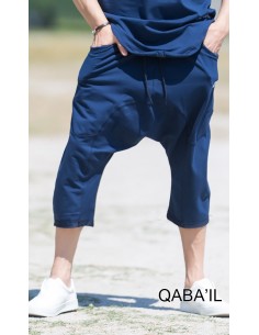 Sarouel Pantacourt Nautik Indigo- Qaba'il