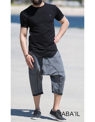 Tee Shirt Nautik Noir -Qaba'il