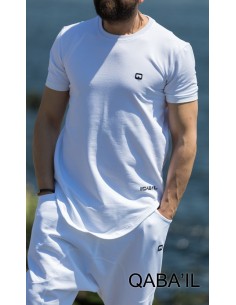 Tee Shirt Nautik White -Qaba'il