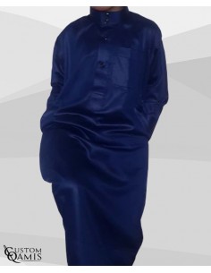 Qamis für Kinder Blau- Custom Qamis