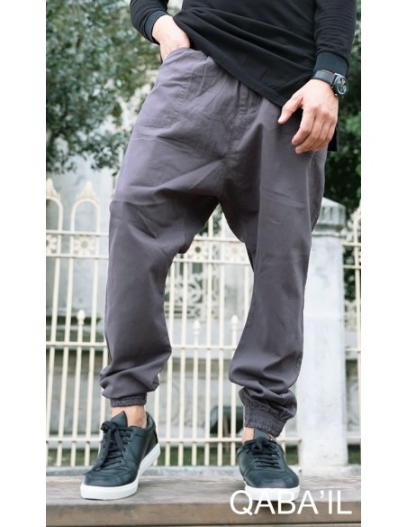 Djazayri Broek Saroual Grijs-Qaba'il