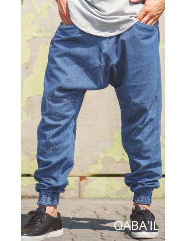 Saroual Jeans Volgende Lichtblauw -Qaba'il