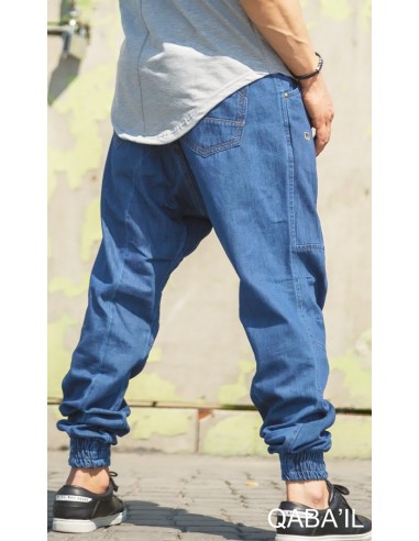 Saroual Jeans Volgende Lichtblauw -Qaba'il