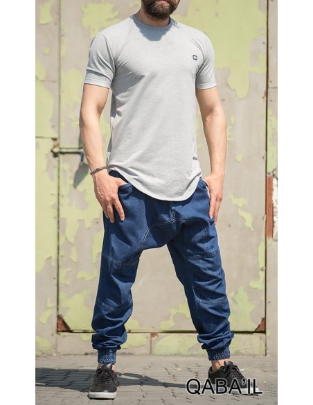 Saroual Jeans Volgende Lichtblauw -Qaba'il
