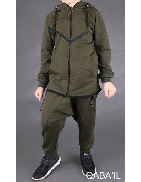 Kinder Trainingsanzug Legend Neo Kaki- Qaba'il