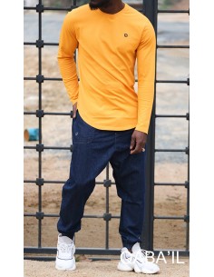 Sarouel Pants Jeans Blau-Qaba'il 2