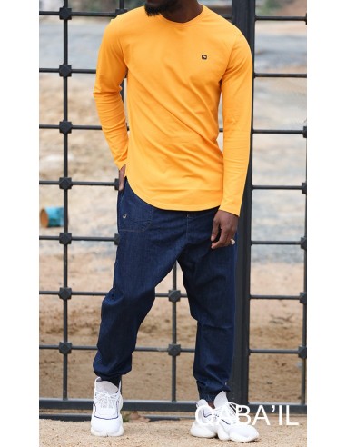 Saroual Broek Jeans Blauw-Qaba'il