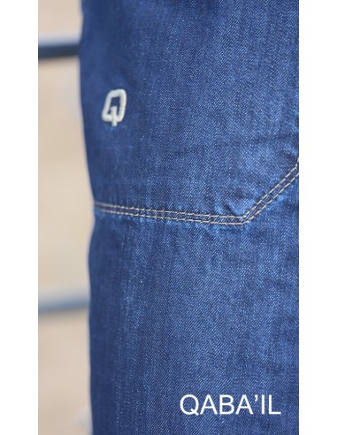 Sarouel Pants Jeans Blue-Qaba'il