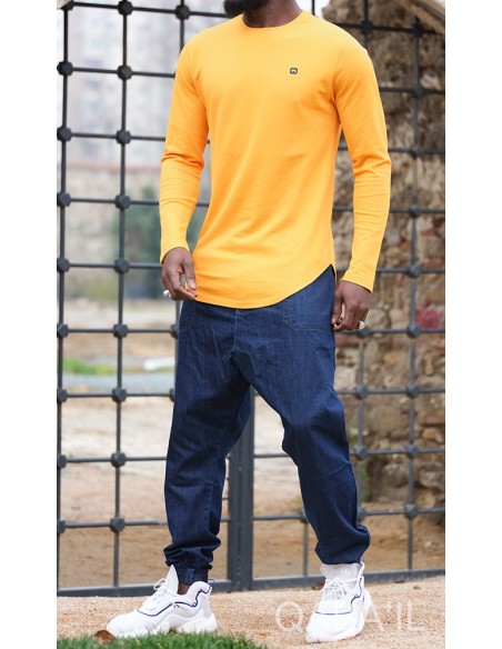 Sarouel Pants Jeans Blue-Qaba'il