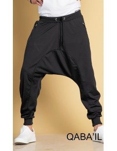 Saroual Jogging Long Black-Qaba'il