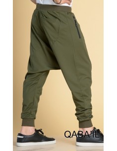 Saroual Jogging Long Kaki-Qaba'il 2