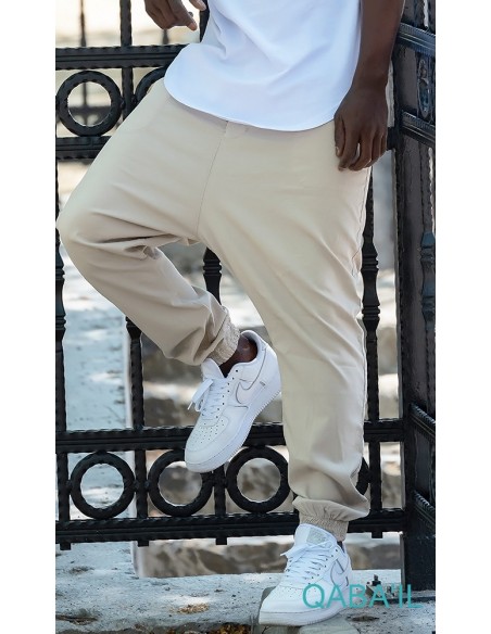 Sarouel Broek Beige-Qaba'il