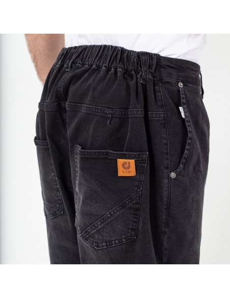 Black Basic Usual Fit Jeans Pants-Dc Jeans