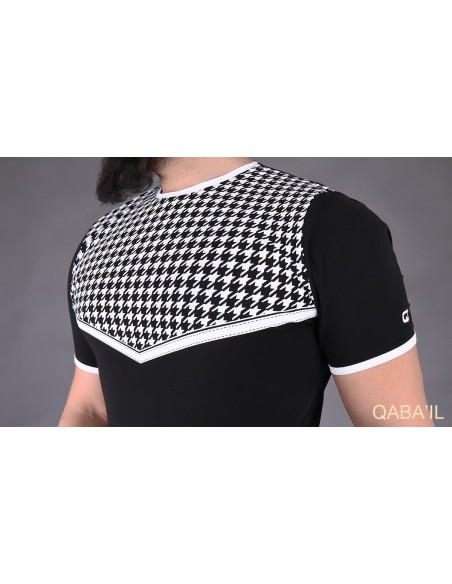 Keffieh T-Shirt Schwarz - Qaba'il