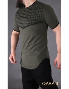 Keffieh Kaki-Qaba'il T-shirt