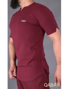 T-Shirt Level Bordeaux-Qaba'il 2