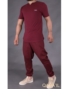 Tee Shirt Level Bordeaux-Qaba'il