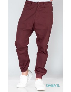 Sarouel Pants Summer Bordeaux-Qaba'il