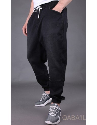 Zwarte stretch jeans Saroual-Qaba'il
