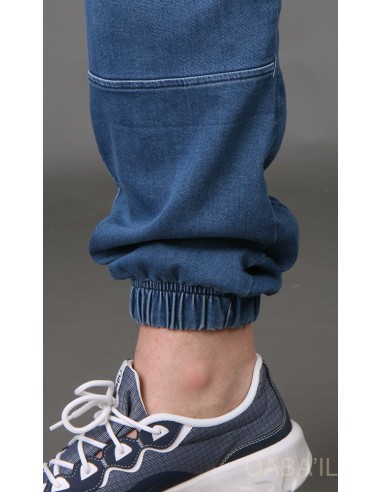 Jeas Stretch Saroual Lichtblauw-Qaba'il