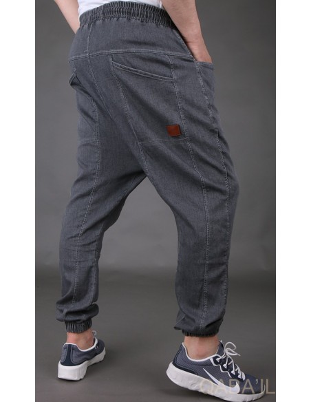 Saroual Jeans Stretch Grey -Qaba'il