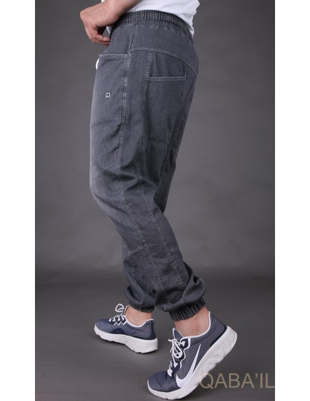 Saroual Jeans Stretch Grey -Qaba'il