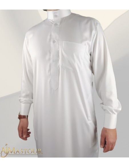 Wit Klassiek Saoedi Qamis