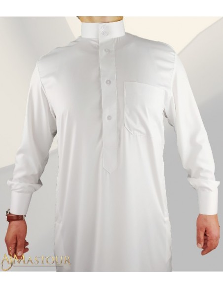 Wit Klassiek Saoedi Qamis